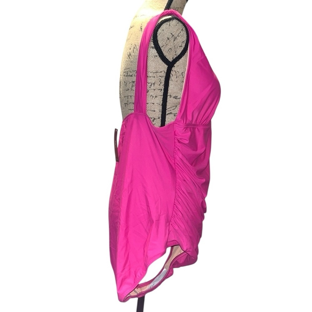 J. Crew Pink Women's One Piece Swimsuit - Picture 6 of 11